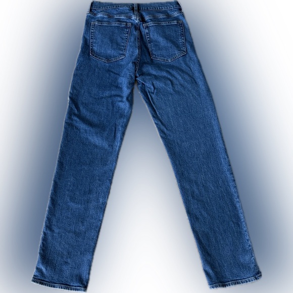 Gap cheeky straight high rise jeans 27 4T 4 tall button fly inseam 30" - Picture 2 of 11